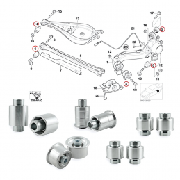 Aluminium Rear suspension...