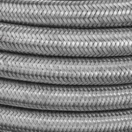 Steel braided rubber cord...